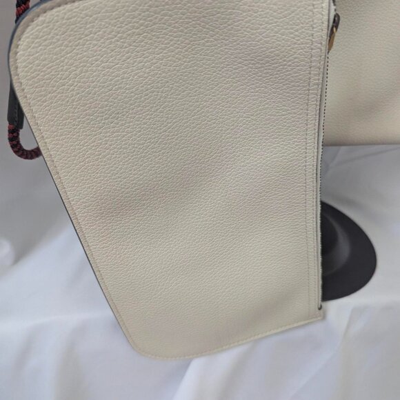 Gucci White Leather Backpack